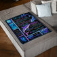 Dolphin To My Mom Turtle You Are Appreciated Flannel Blanket For Living Room And Bedroom Styling