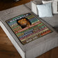 Cheetah Never Feel You Are Alone Panther Mom To Daughter Flannel Blanket For Living Room And Bedroom Styling