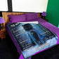 Wolf Step Out Of The Shadows Daughter Gift Flannel Blanket For Bed Sofa And Reading Nook Decor
