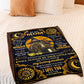 Witch Beloved Mother Message Flannel Blanket For Soft Bed Couch And Home Comfort