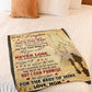 Family Deep In Your Heart Daughter Gift Flannel Blanket For Living Room And Bedroom Styling
