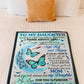 Butterfly My Gift To Daughter Every Day That You're Not With Me Flannel Blanket For Relaxing At Home And Travel
