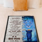 Lion Consider Big Hug Mom To Daughter Flannel Blanket For Relaxing At Home And Travel