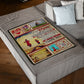 Family To My Mom You Are Appreciated Flannel Blanket For Living Room And Bedroom Styling