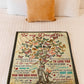 Butterfly Wherever Journey Life Mom To Daughter Flannel Blanket For Relaxing At Home And Travel