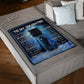 Wolf Step Out Of The Shadows Daughter Gift Flannel Blanket For Living Room And Bedroom Styling