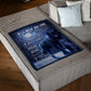 Wolf To My Mom Little Boy Flannel Blanket For Living Room And Bedroom Styling