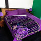 Butterfly I Think About You Daughter Gift Flannel Blanket For Cozy Home Lounging And Gifting