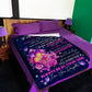 Rose To My Mother Her Daughter Flannel Blanket For Bedroom Couch And Daily Comfort