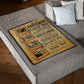 Family Dream Big Encouragement Daughter Gift Flannel Blanket For Living Room And Bedroom Styling