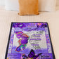 Butterfly If Fate Whispers To You Mom To Daughter Flannel Blanket For Bed Sofa And Reading Nook Decor