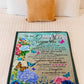 Flower I Loved You Daughter Gift Flannel Blanket For Relaxing At Home And Travel