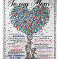 Family Endless Love Flannel Blanket For Cozy Bedroom And Sofa Decor