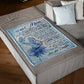 Butterfly Beloved Mother Message I Love You Flannel Blanket For Living Room And Bedroom Styling