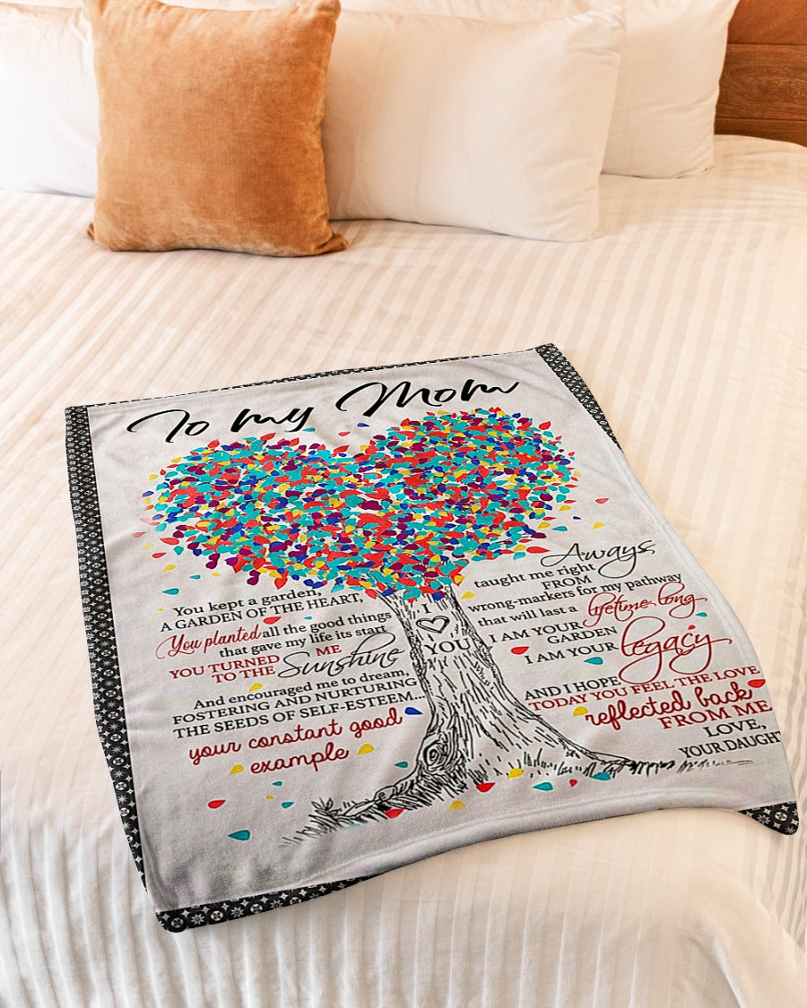 Family Endless Love Sunshine Flannel Blanket For Soft Bed Couch And Home Comfort