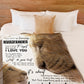 Lion Beloved Mother Message Flannel Blanket For Cozy Home Lounging And Gifting