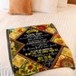 Sunflower You Will Always Be My Mother In My Life Flannel Blanket For Soft Bed Couch And Home Comfort