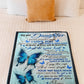 Butterfly To My Daughter Never Forget That I Love You Flannel Blanket For Relaxing At Home And Travel
