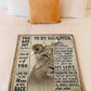 Lion Warm Sunshine Love Daughter Gift Flannel Blanket For Relaxing At Home And Travel