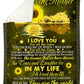 Sunflower To My Mother Flannel Blanket For Soft Bed Couch And Home Comfort