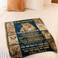 Lion The Rest Of Your Life Daughter Gift Flannel Blanket For Soft Bed Couch And Home Comfort