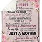 Family Endless Love Floral Flannel Blanket For Soft Bed Couch And Home Comfort