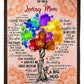 Family Lifelong Love Message Flannel Blanket For Bed Sofa And Reading Nook Decor