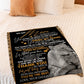 Lion I Love You With All My Heart Thank You Flannel Blanket For Soft Bed Couch And Home Comfort