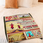 Family To My Mom You Are Appreciated Flannel Blanket For Soft Bed Couch And Home Comfort