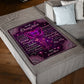 Butterfly Consider Big Hug Daughter Gift Flannel Blanket For Living Room And Bedroom Styling