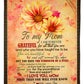 Daisy Lifelong Love Message 50 x 60 Inch Flannel Blanket For Soft Bed Couch And Home Comfort