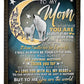 Wolf Endless Family Love You Are The World Flannel Blanket For Bed Sofa And Reading Nook Decor
