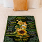 Sunflower Will Always Be The Greatest Mom Flannel Blanket For Relaxing At Home And Travel