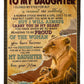 Lion Carry You In My Heart Daughter Gift Flannel Blanket For Bed Sofa And Reading Nook Decor