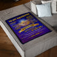 Family Big Hug Daughter Gift Flannel Blanket For Living Room And Bedroom Styling