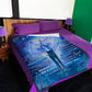 Wolf Mom To Daughter If Ever There Is A Tomorrow Flannel Blanket For Bed Sofa And Reading Nook Decor