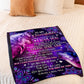 Wolf Never Forget That I Love You Mom To Daughter Flannel Blanket For Soft Bed Couch And Home Comfort