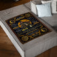 Witch Beloved Mother Message Flannel Blanket For Living Room And Bedroom Styling