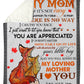 Wolf Lifelong Love Message Flannel Blanket For Soft Bed Couch And Home Comfort