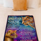 Lion Believe In Yourself Gift Lover Flannel Blanket For Bed Sofa And Reading Nook Decor