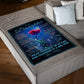 Flower Consider Big Hug Mom To Daughter Flannel Blanket For Living Room And Bedroom Styling