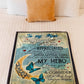 Butterfly To My Mother My Mom My Hero Flannel Blanket For Relaxing At Home And Travel