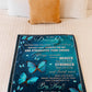 Butterfly Straighten Your Crown Daughter Gift Flannel Blanket For Relaxing At Home And Travel