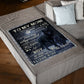 Wolf To My Mom Wolf You Are Appreciated Flannel Blanket For Living Room And Bedroom Styling