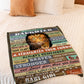 Cheetah Never Feel You Are Alone Panther Mom To Daughter Flannel Blanket For Soft Bed Couch And Home Comfort
