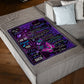 Butterfly Warm Sunshine Love Daughter Gift Flannel Blanket For Living Room And Bedroom Styling