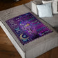 Butterfly Warm Sunshine Love Mom To Daughter Flannel Blanket For Living Room And Bedroom Styling