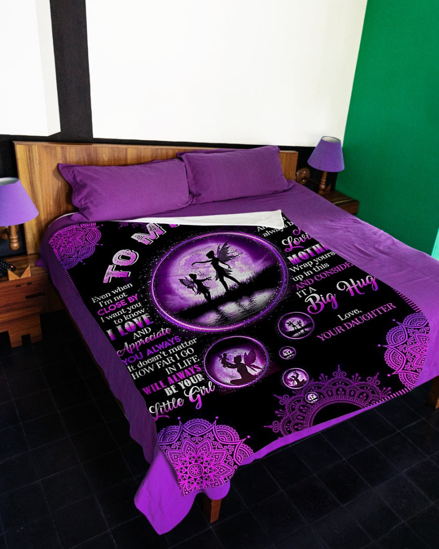 Family To Me You Are The World Mother Flannel Blanket For Cozy Home Lounging And Gifting