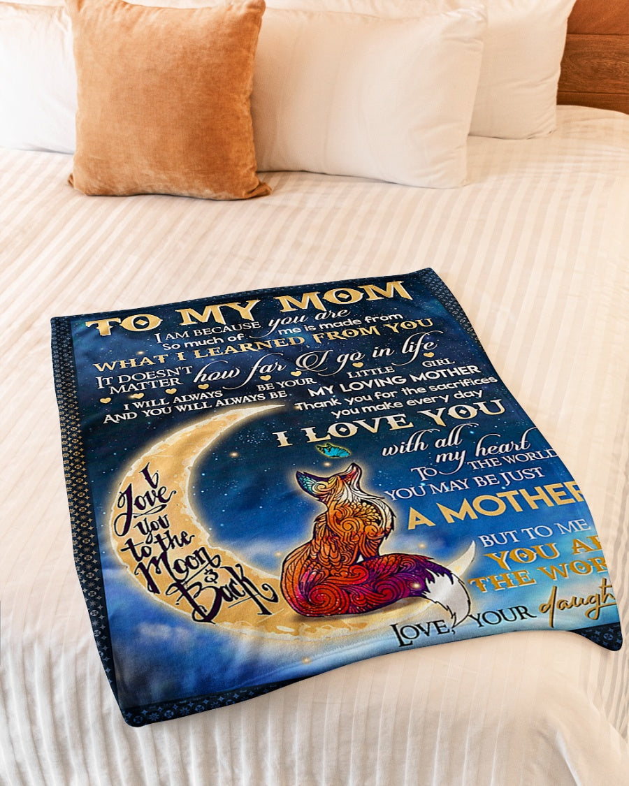 Family I Am Always With You Flannel Blanket For Soft Bed Couch And Home Comfort