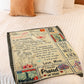 Family If Fate Whispers To You Mom To Daughter Flannel Blanket For Soft Bed Couch And Home Comfort